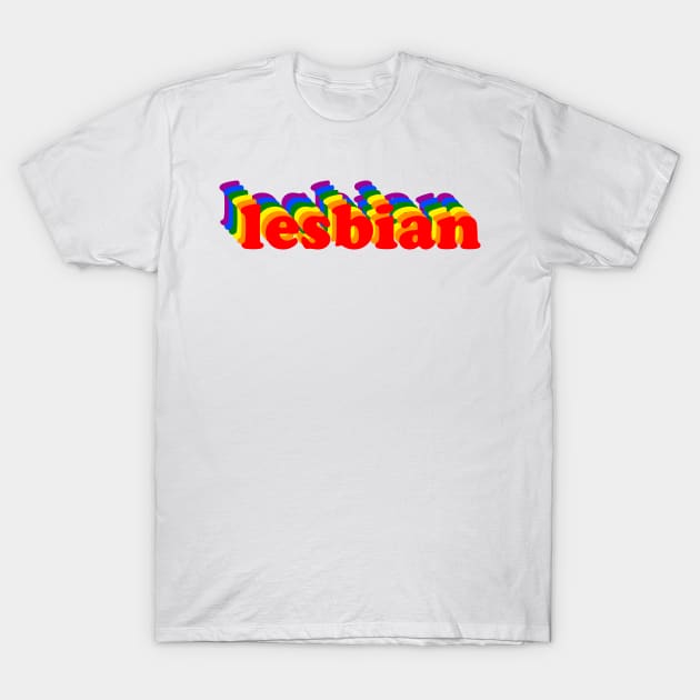 LESBIAN PRIDE LGBTIQ T-Shirt by revolutionlove